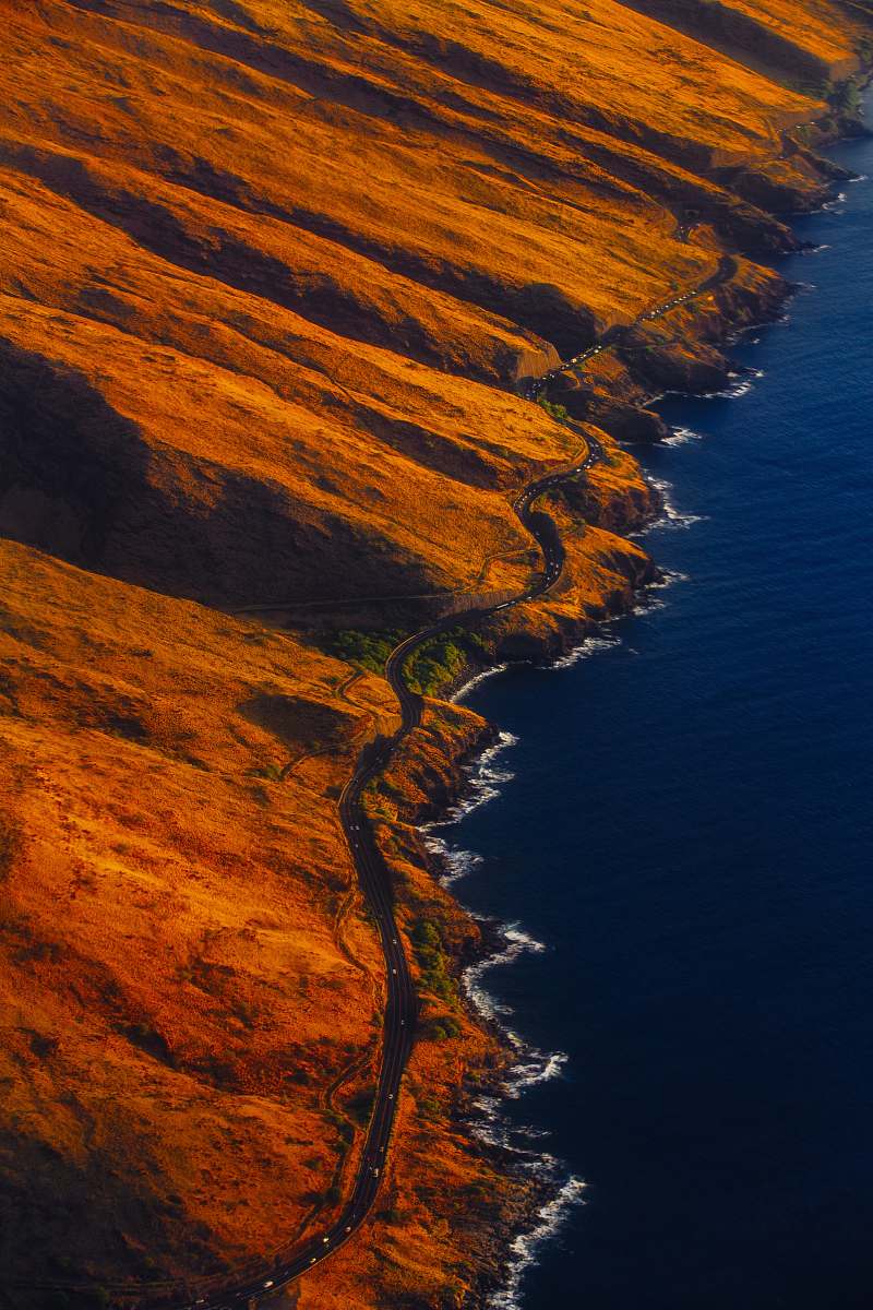 iphone wallpapers aerial photography of road on mountain near seashore iphone backgrounds